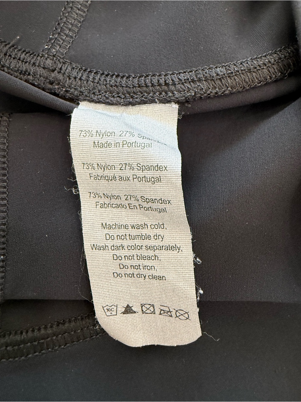 ALO Yoga Charcoal Distressed High-Waist Leggings - Picture 5 of 8